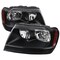 Spec-D Tuning 99-04 Jeep Cherokee Headlights- Black, 2LH-GKEE99JM-ABM 2LH-GKEE99JM-ABM - alternate 1